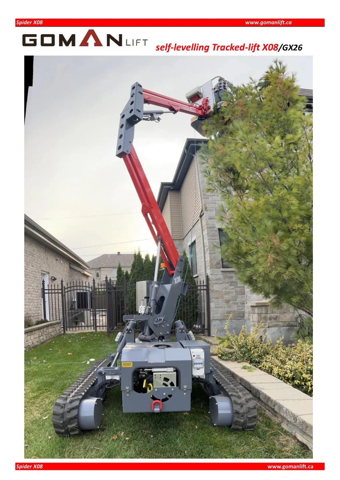 TRACK LIFT_X08/GX26 — 1/2