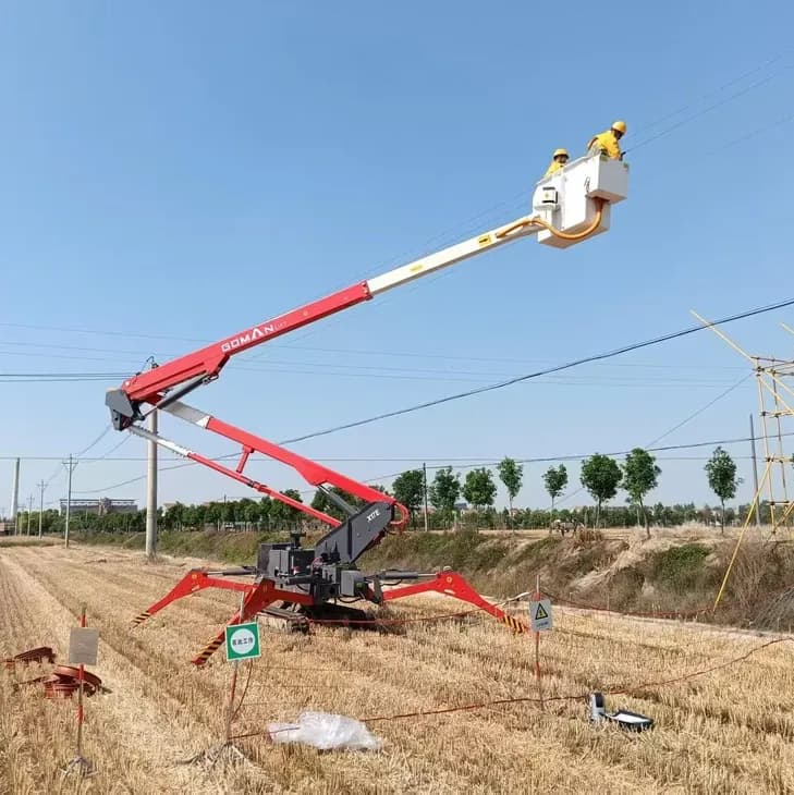 46KV Insulated/Dielectric Spider Lift
